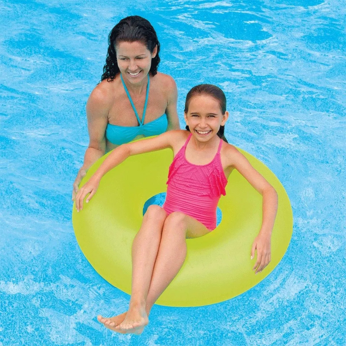Intex Jumbo Zwemring 91cm - Geel - afbeelding 6 van 6