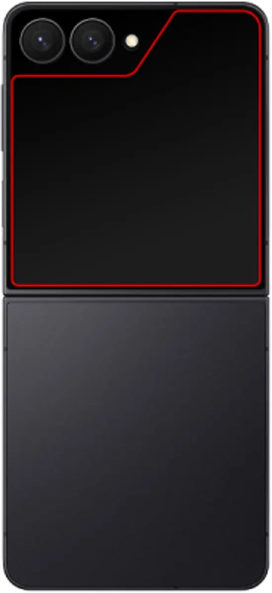 Mobilize Glass Screen Protector Samsung Galaxy Z Flip8 5G - Outer Display + Camera