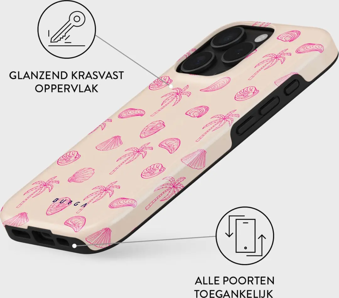 Burga Tough Case iPhone 16 Pro Max Beach Please