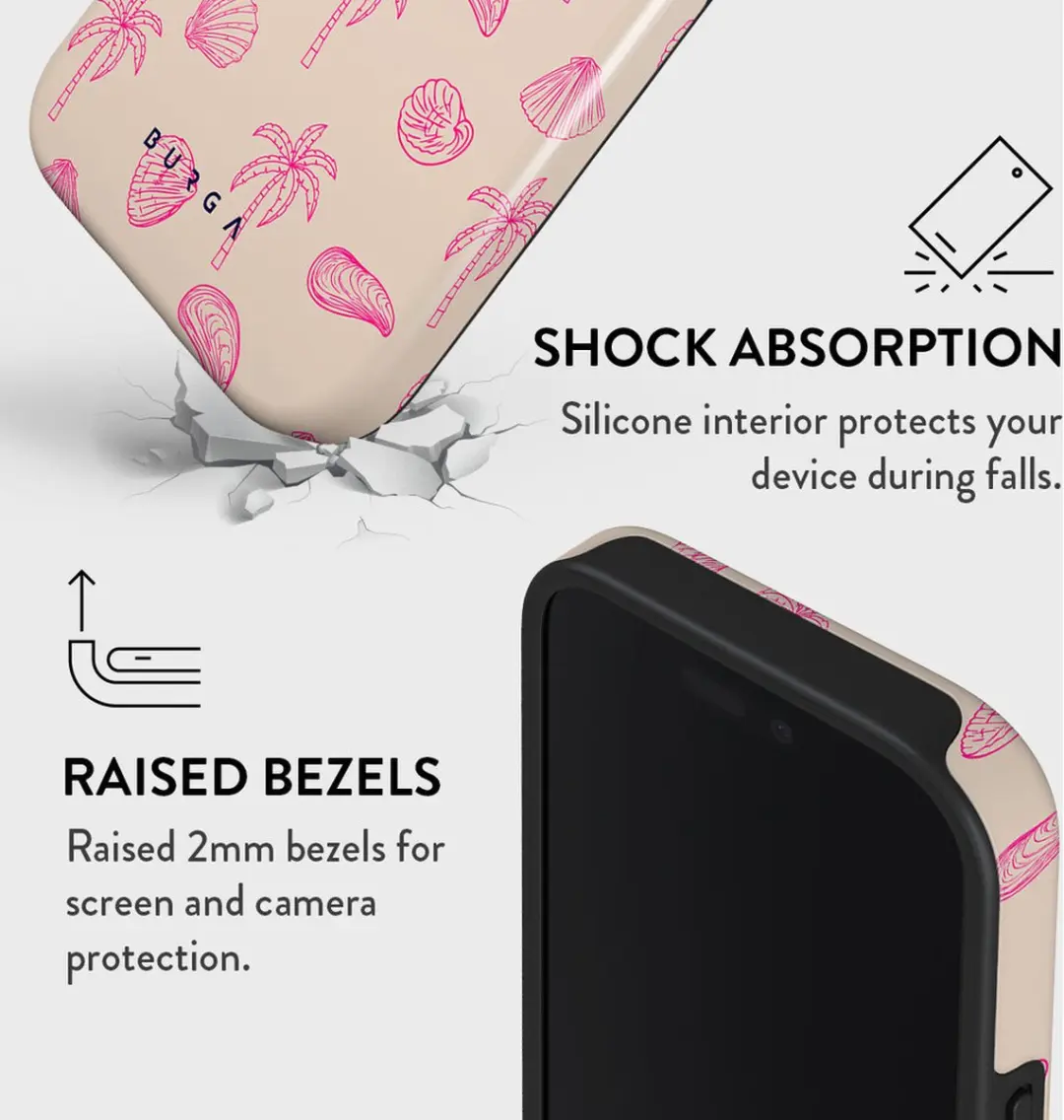 Burga Tough Case iPhone 16 Pro Max Beach Please - afbeelding 6 van 6