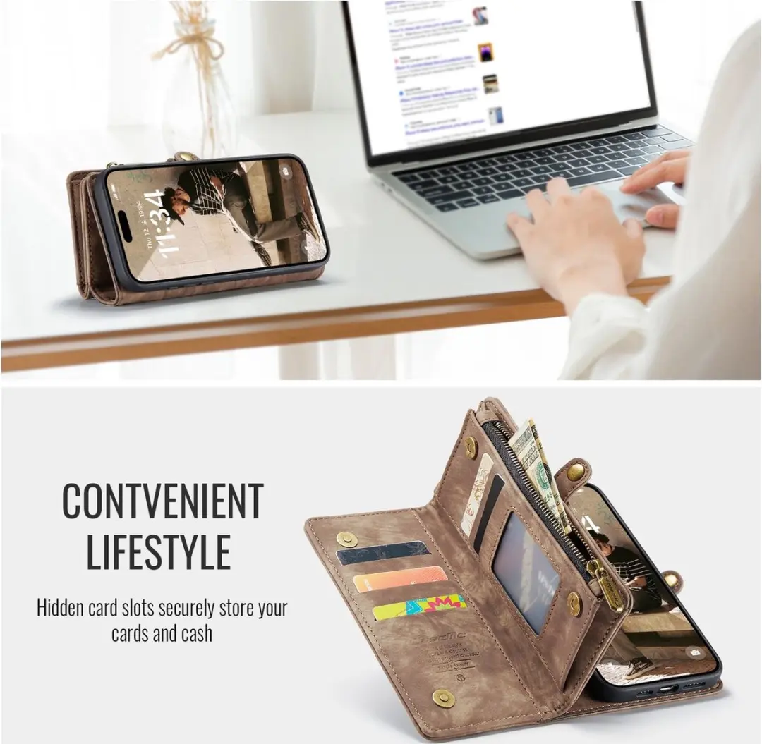 Caseme 008 Telefoonhoesje iPhone 16 Plus