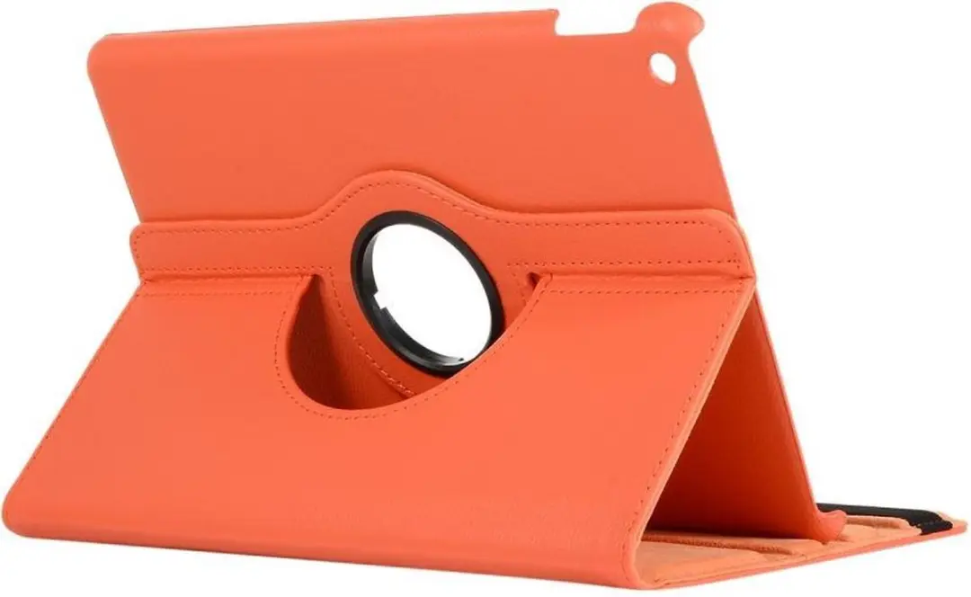 Caseme Coverup Tablethoes iPad 10.2 - 360° Draaibare Book Case - Oranje