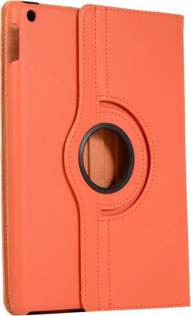 Caseme Coverup Tablethoes iPad 10.2 - 360° Draaibare Book Case - Oranje