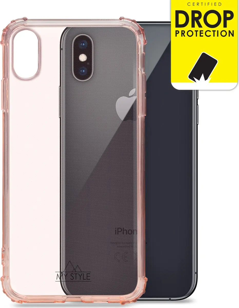 My Style iPhone XS Max Hoesje MSPFCS1032 - Roze