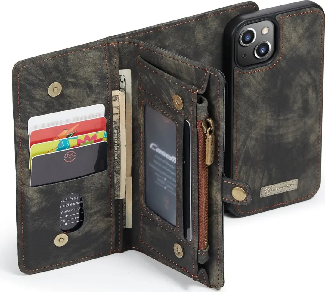 Caseme iPhone SE/5s/5 Billfold Lederen Hoes