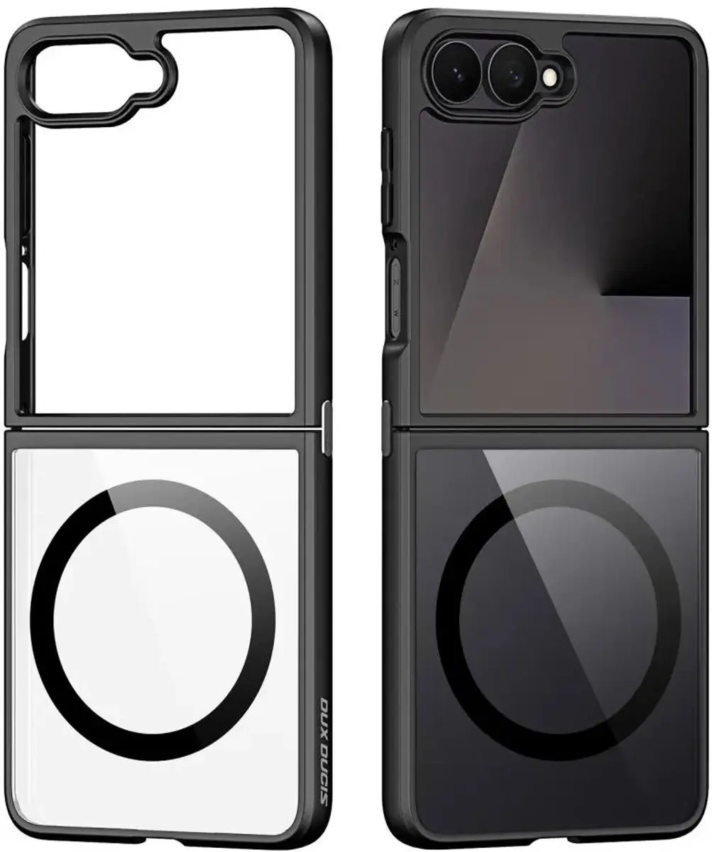 Dux Ducis Aimo Hoesje Samsung Galaxy Z Flip8 - Matte Zwart