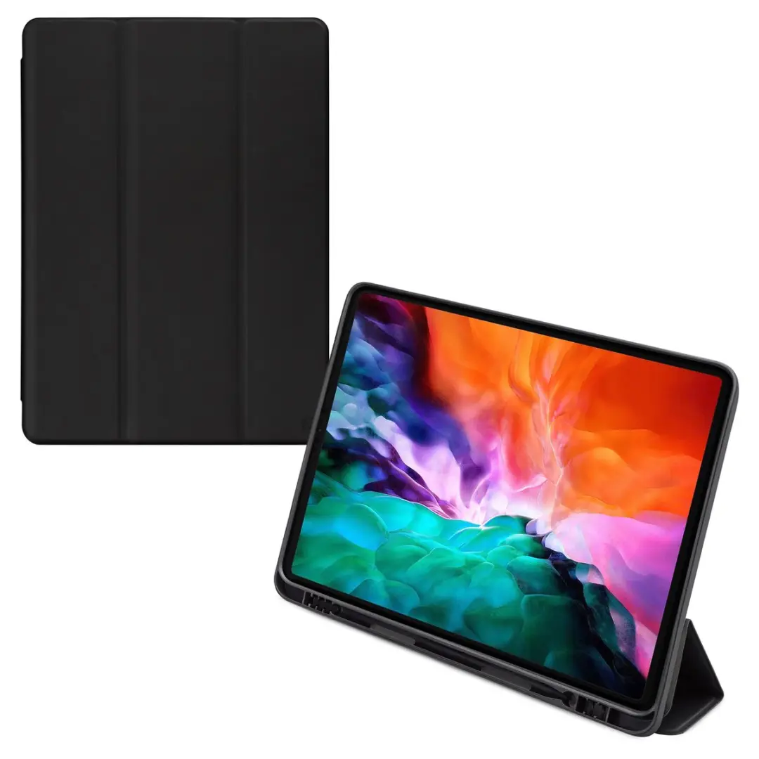 Mobilize Solid Folio Bookcase MOB-SFCB-IPADPRO12920 - iPad Pro 12.9 2021 - Zwart