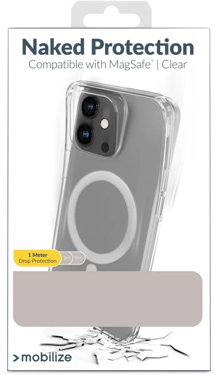 Mobilize MagSafe Naked Protection Case - Google Pixel 11 Pro XL - Transparant - afbeelding 6 van 6