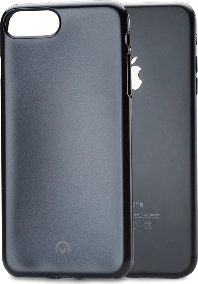 Mobilize Gelly Backcover MOB-MGCJB-IPH7P iPhone 8 Plus Hoesje - Zwart