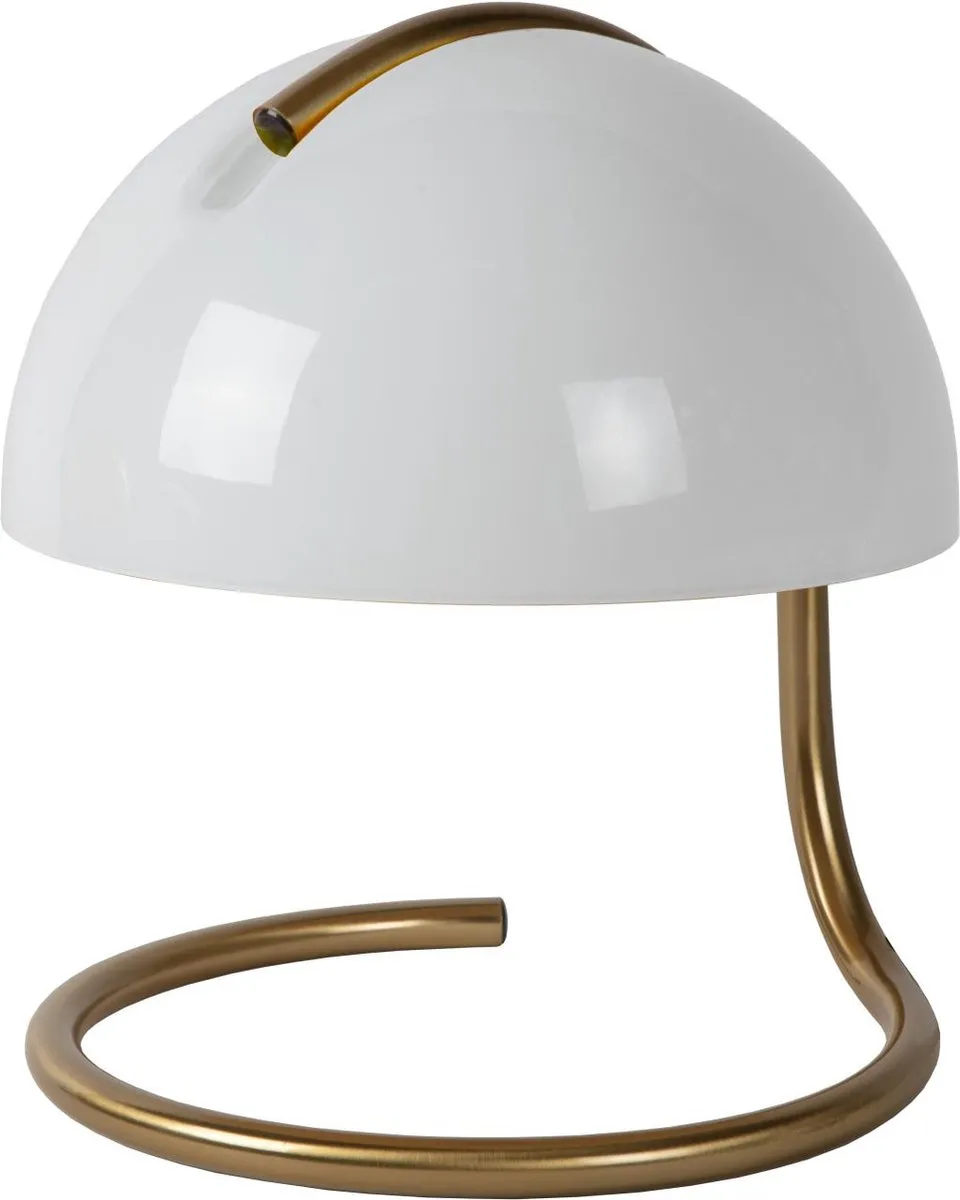 Lucide CATO Tafellamp Ø23,5cm - Wit
