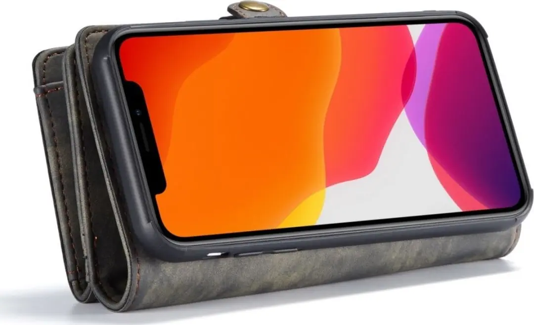 Caseme Luxury Wallet Case Apple iPhone 11 - 8 Pasjes - Zwart - MPN 564383