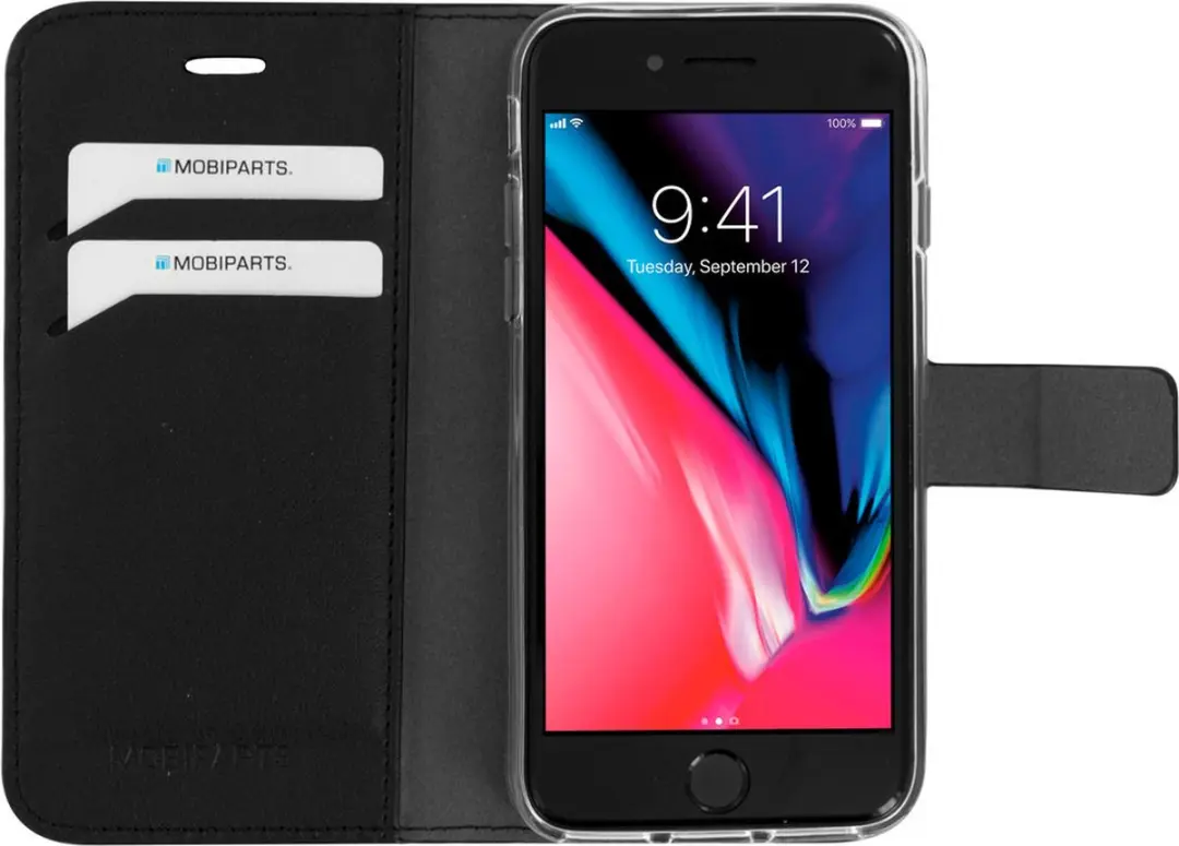 Mobiparts MP-73914 Telefoonhoesje iPhone SE (2022) - Zwart - afbeelding 6 van 6
