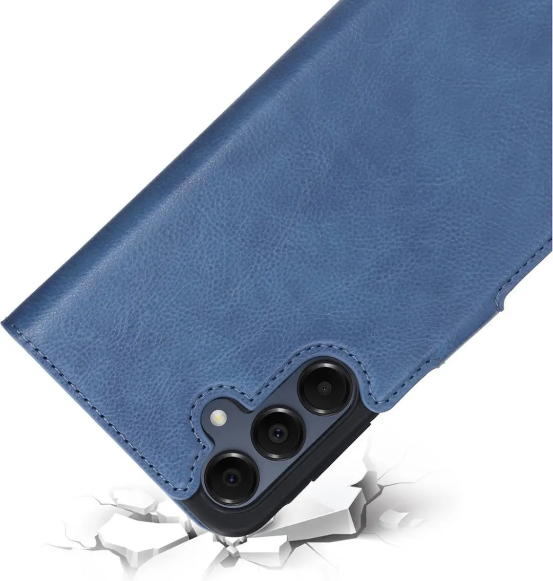 Mobiparts MP-128378 Hoesje Samsung Galaxy A16 - Wallet - Blauw