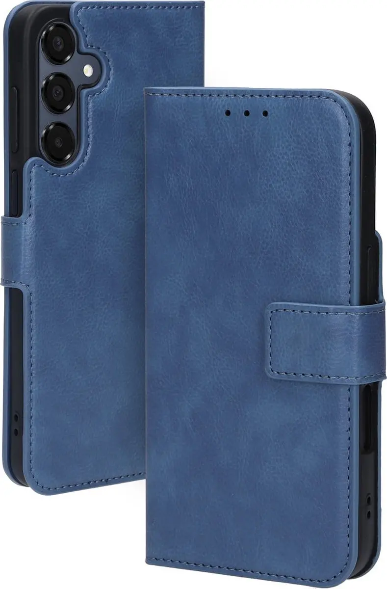 Mobiparts MP-128378 Hoesje Samsung Galaxy A16 - Wallet - Blauw