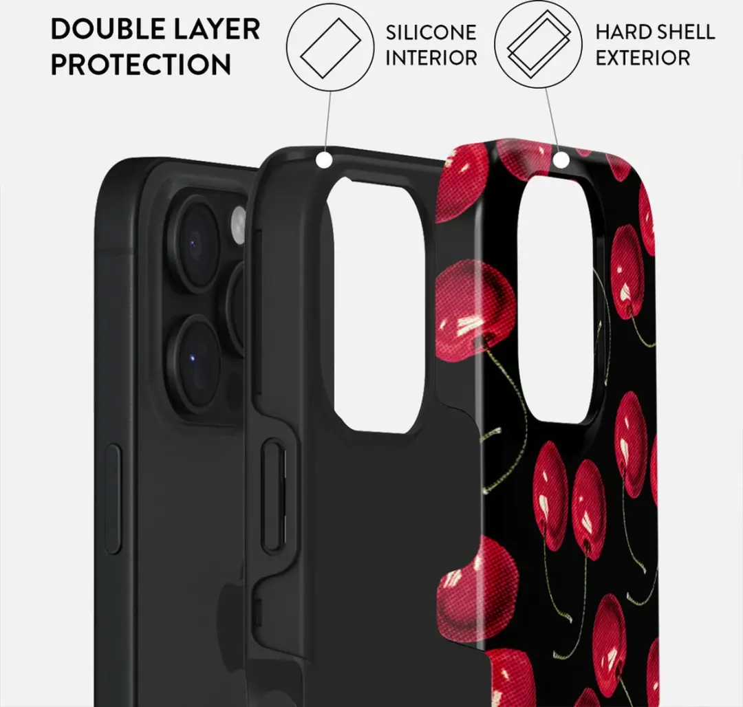 Burga Tough Case iPhone 16 Pro Max Cherrybomb