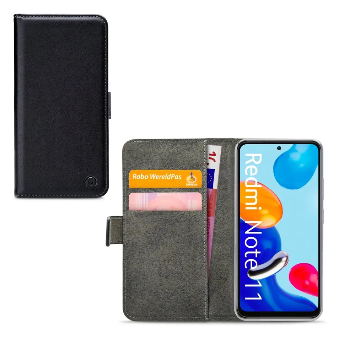 Mobilize Xiaomi Redmi 10 2022 Hoesje Gelly Book Case - Zwart
