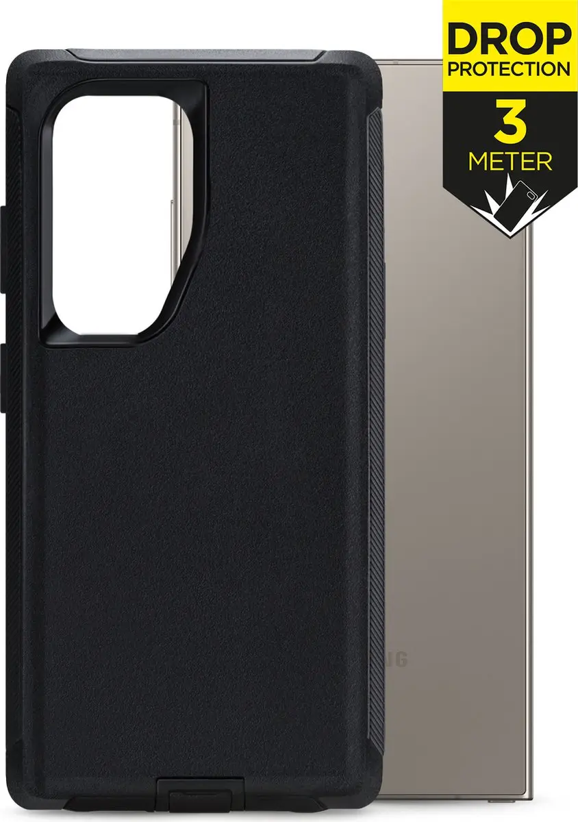 Mobilize Defender MOB-DCB-GALS24ULTRA5G Hoesje - Zwart
