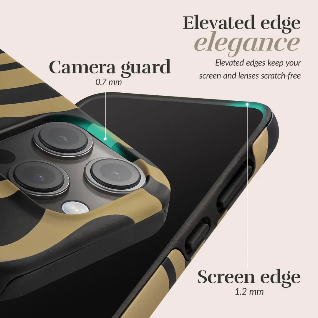 Mobilize Mio BWIPH14 iPhone 15 Hoesje - MagSafe - Zwart/Bruin