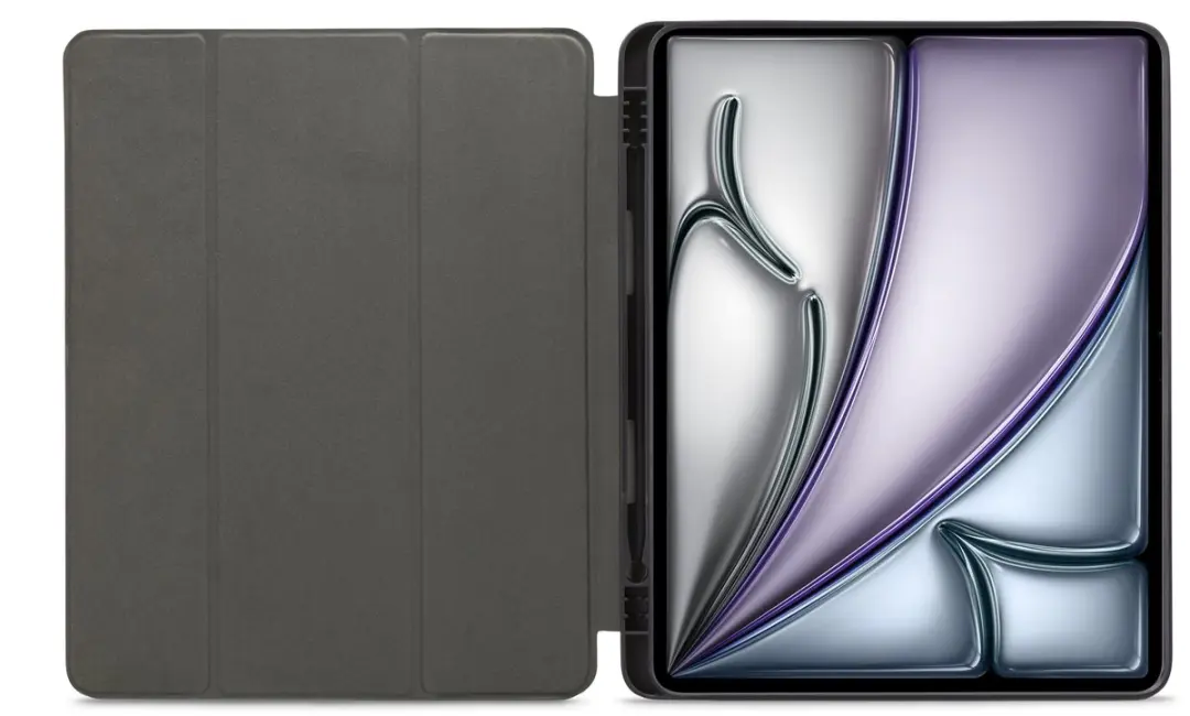Mobilize Solid Folio Bookcase MOB-SFCB-IPADAIR13 - iPad Air 13 (2025) - Zwart
