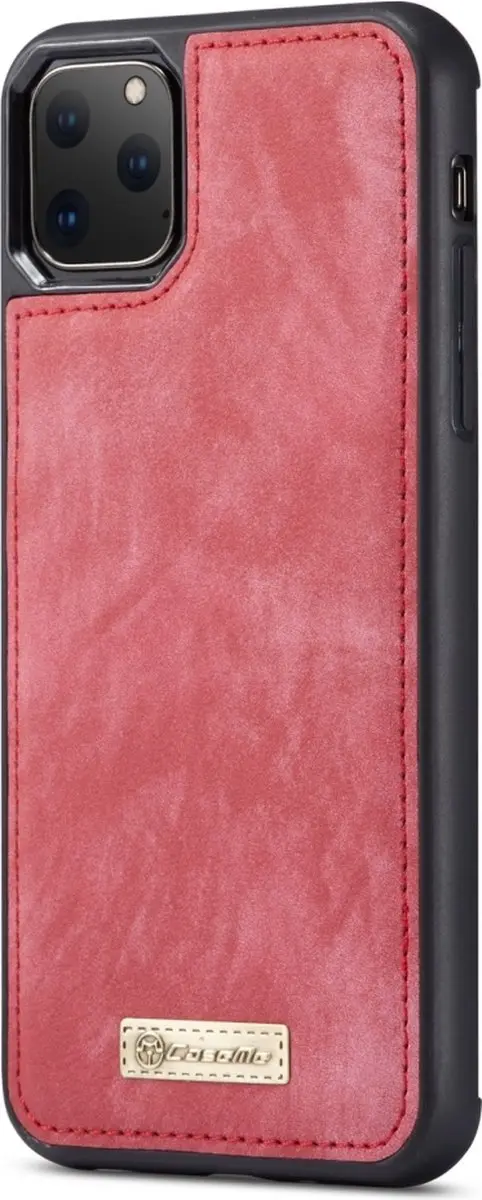 CaseMe Luxury Wallet Case 563644 - Rood - 8 Pasjes