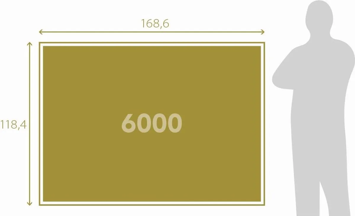 Clementoni Puzzel 6000 Stuks Zonsondergang in Venetië - High Quality Collection