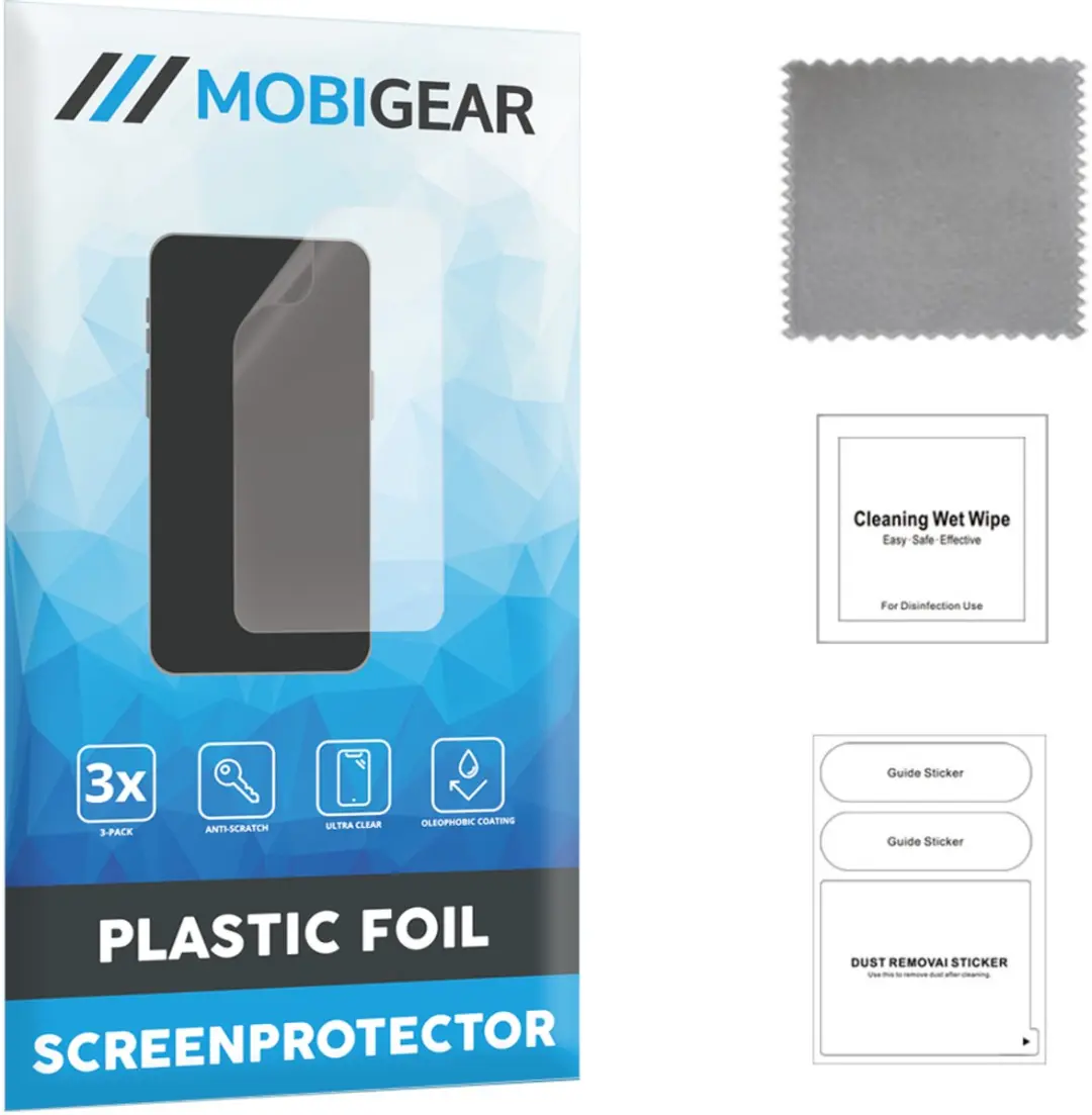 PanzerGlass iPhone 16e Screenprotector - 3 Stuks