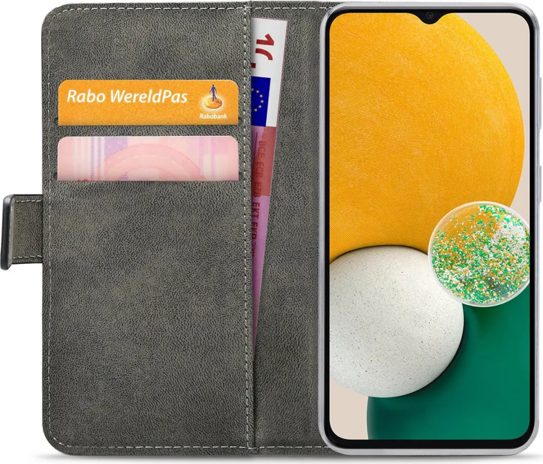 Mobilize Classic Gelly Wallet Bookcase Samsung Galaxy A04s - Zwart