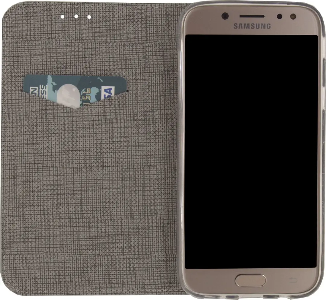Mobilize Premium Gelly Book Case Samsung Galaxy J7 2017 - Blauw