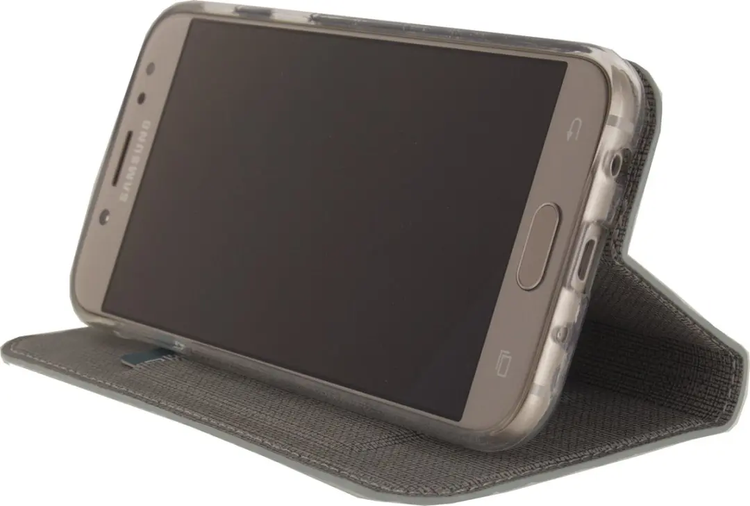 Mobilize Premium Gelly Book Case Samsung Galaxy J7 2017 - Blauw - afbeelding 6 van 6
