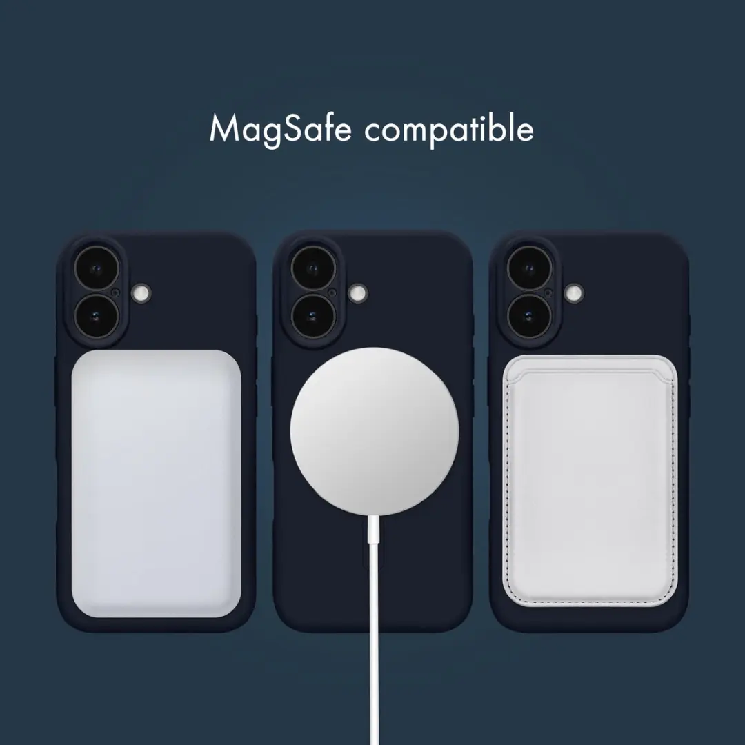 My Style iPhone 8 MagSafe Hoesje MSPFMCCS0022 - Marineblauw