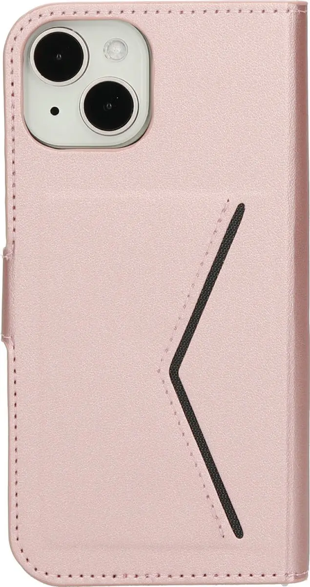 Mobiparts MP-124389 Wallethoesje iPhone 13/14/15 - Roze - afbeelding 6 van 6
