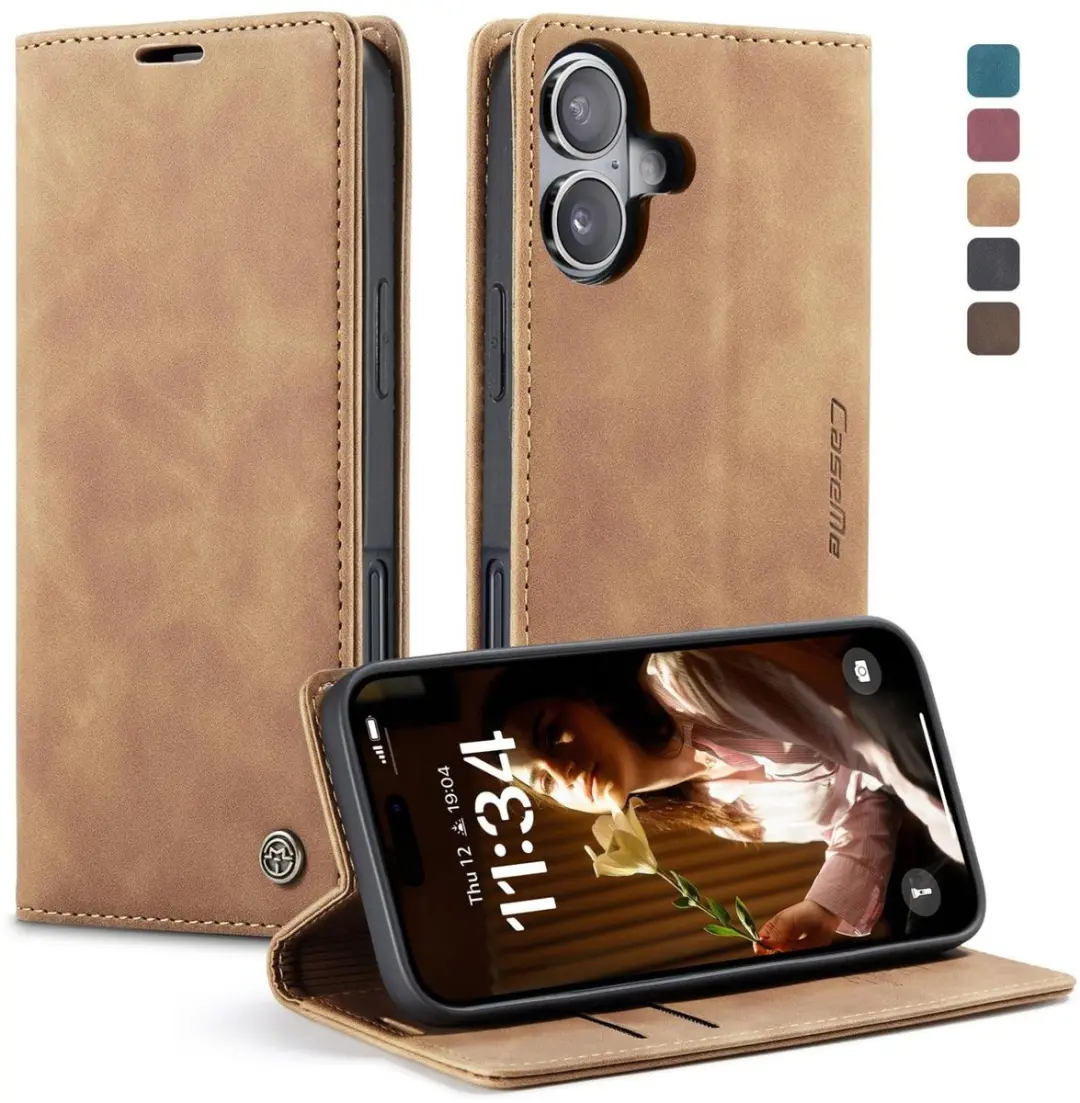 Caseme 013 Bookcase Portemonneehoesje Apple iPhone 17