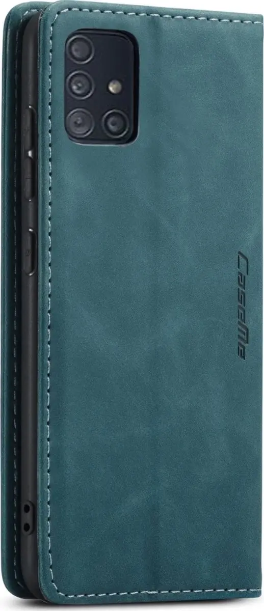 Caseme 013 Bookcase Portemonnee Telefoonhoesje - Samsung Galaxy A51 - Turquoise