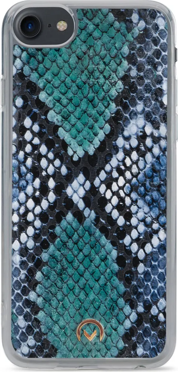 Mobilize Gelly Velvet iPhone 6/6s Hoesje - 4 Pasjes - Blauw