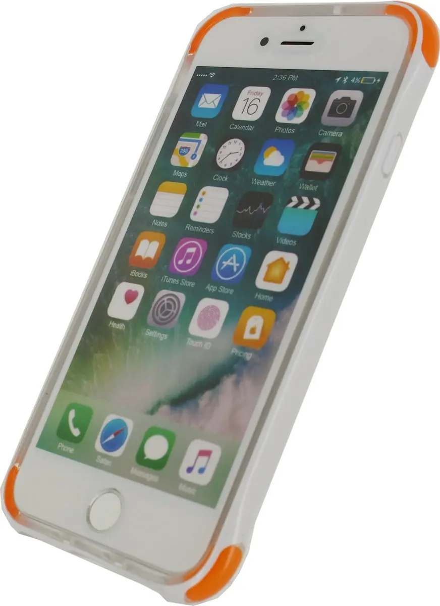 Mobilize iPhone 8 Hoesje TPU Wit - MOB-SPCW-IPH7