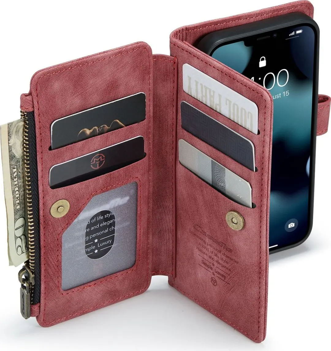 CaseMe iPhone SE/5s/5 Billfold Lederen Hoes