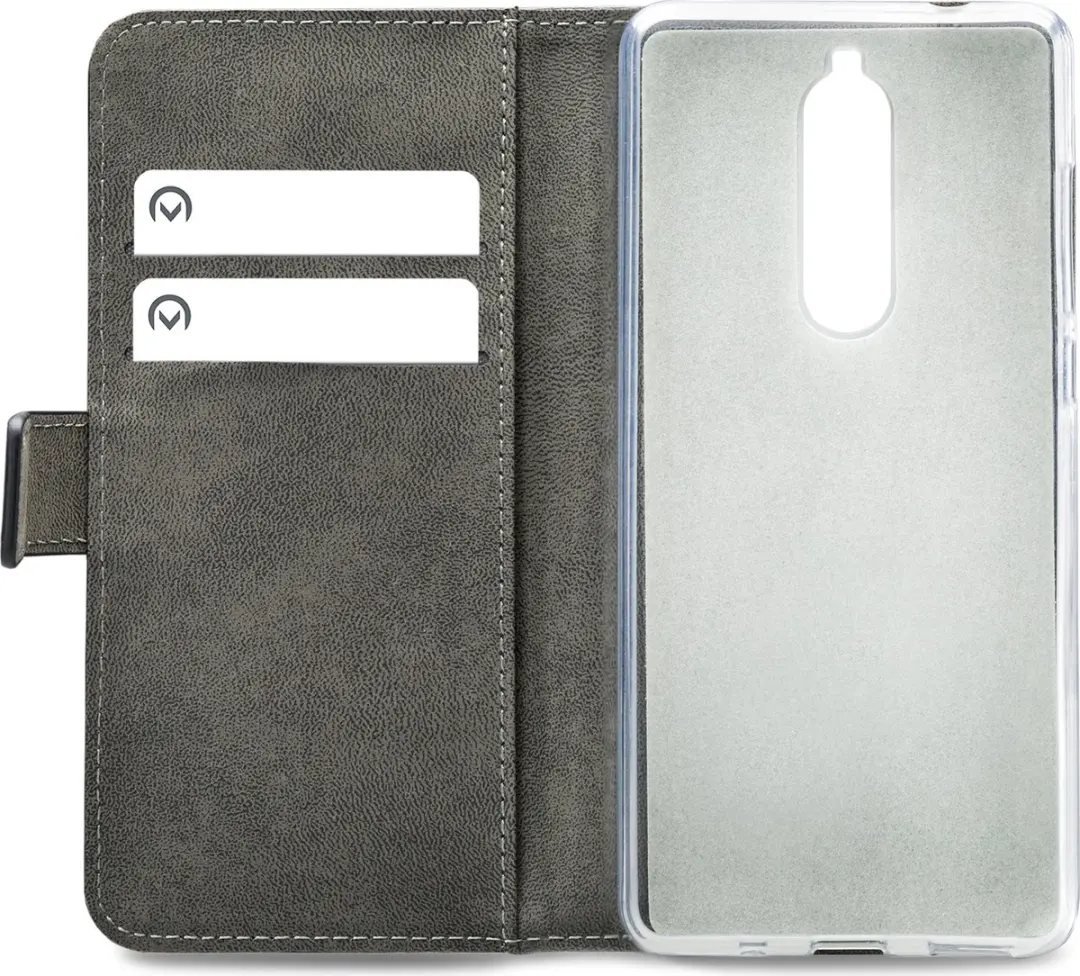 Mobilize Classic Gelly Wallet Bookcase Nokia 5 - Pasjeshouder - Zwart
