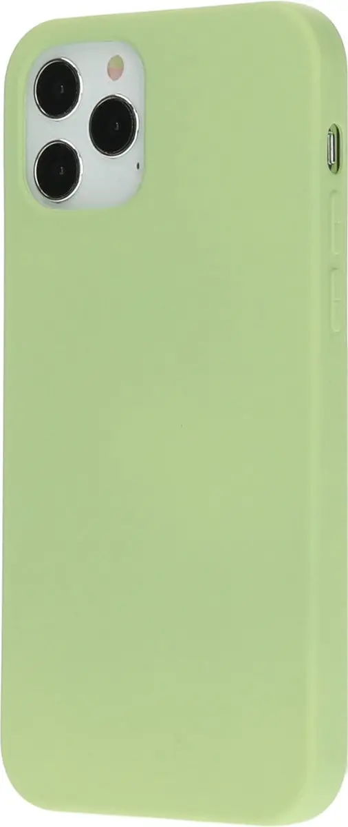 Mobiparts MP-108538 Hoesje iPhone 12 Pro - Pistache Groen