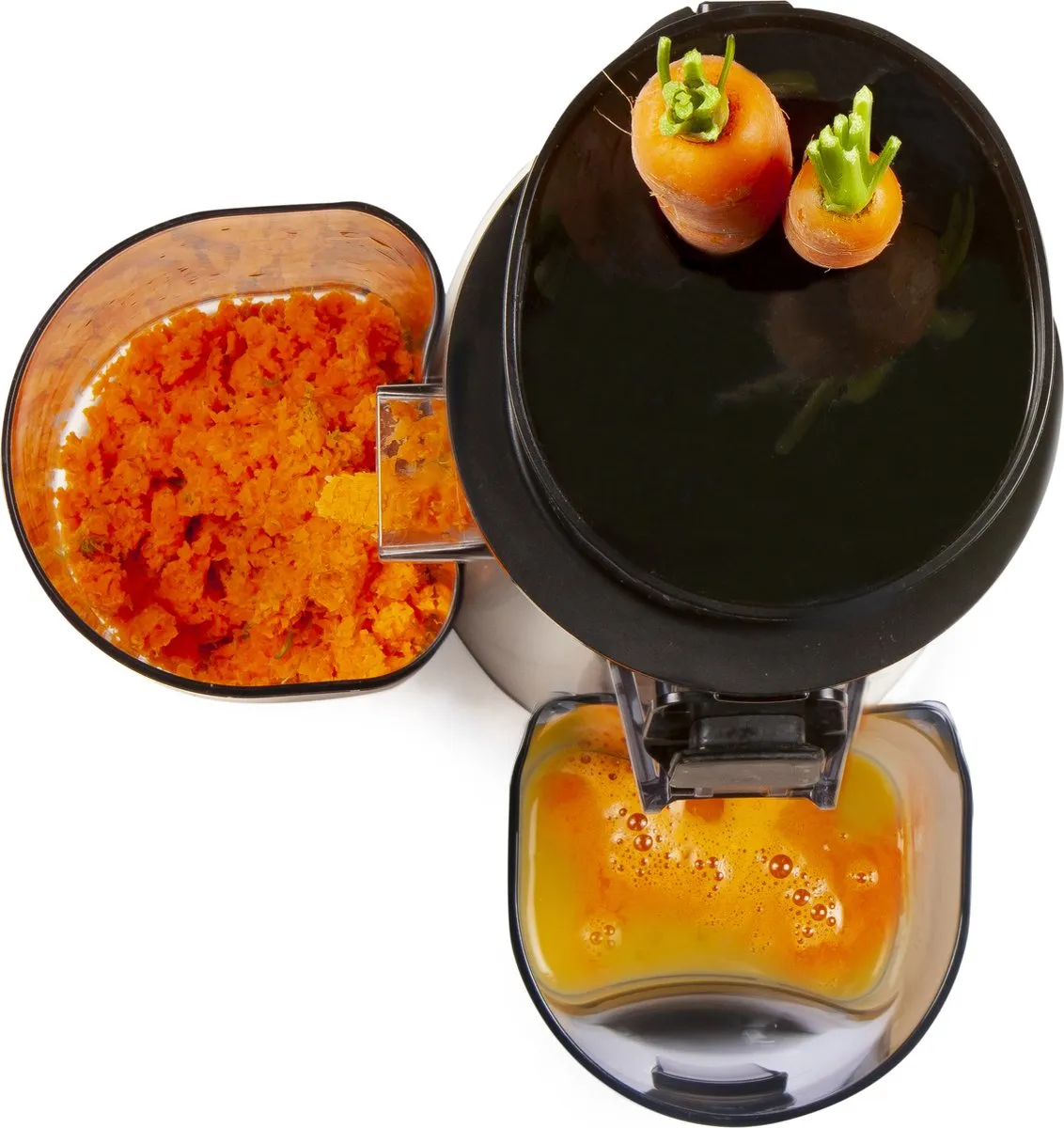 Domo DO9248J Slow Juicer - 150W - Wit/Zwart