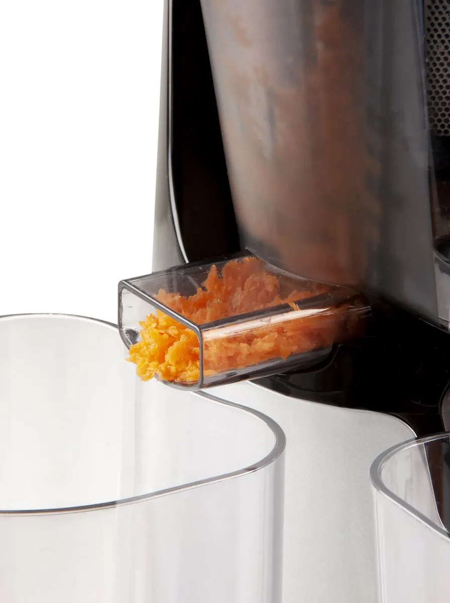 Domo DO9248J Slow Juicer - 150W - Wit/Zwart