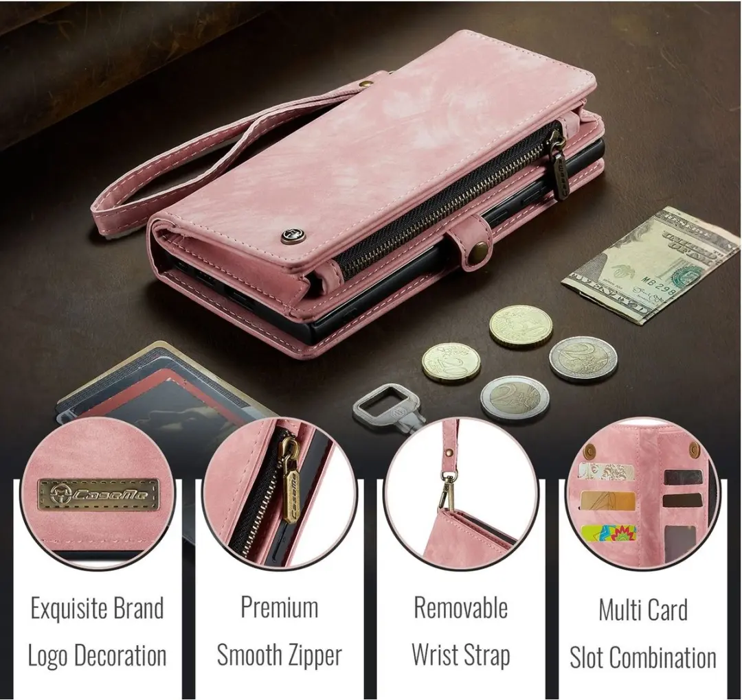 Caseme 008 Telefoonhoesje iPhone 16 - Roze
