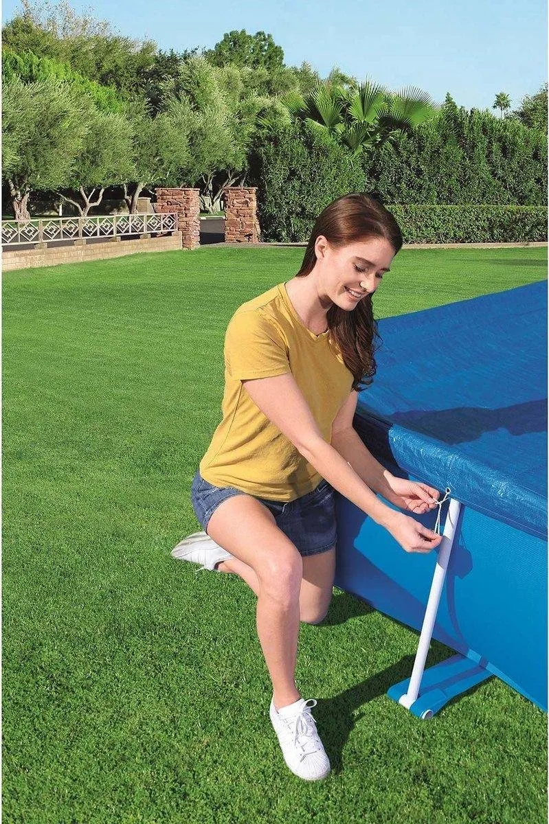 Bestway Zwembad Afdekzeil Framepool 300x200cm - Blauw