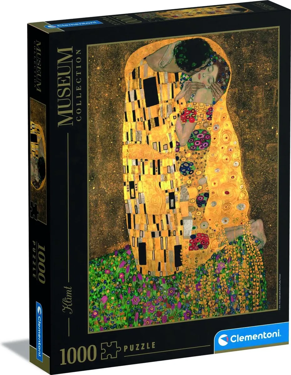 Clementoni Il Bacio Museum Puzzel 1000 Stuks - Meerkleurig