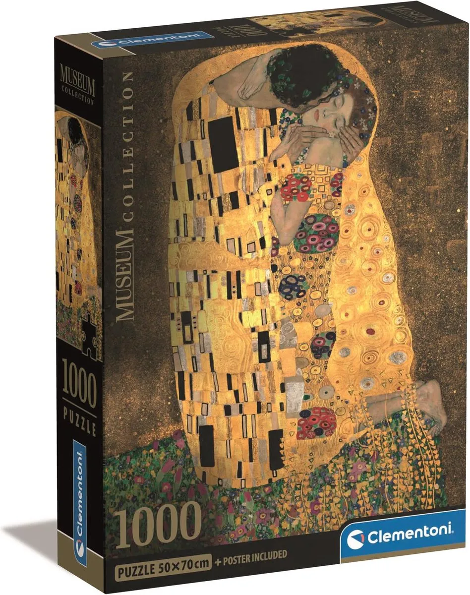 Clementoni Il Bacio Museum Puzzel 1000 Stuks