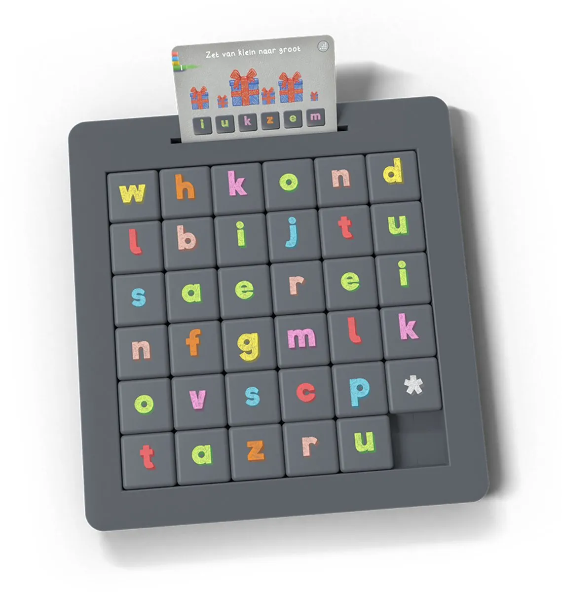 999 Games Schuifpret Spelling Educatief Taalspel - 1 Speler