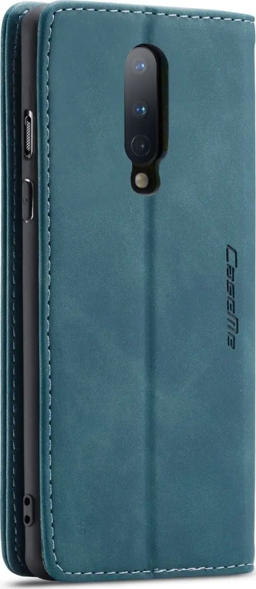 Caseme 013 Bookcase Portemonnee OnePlus 8 - Blauw