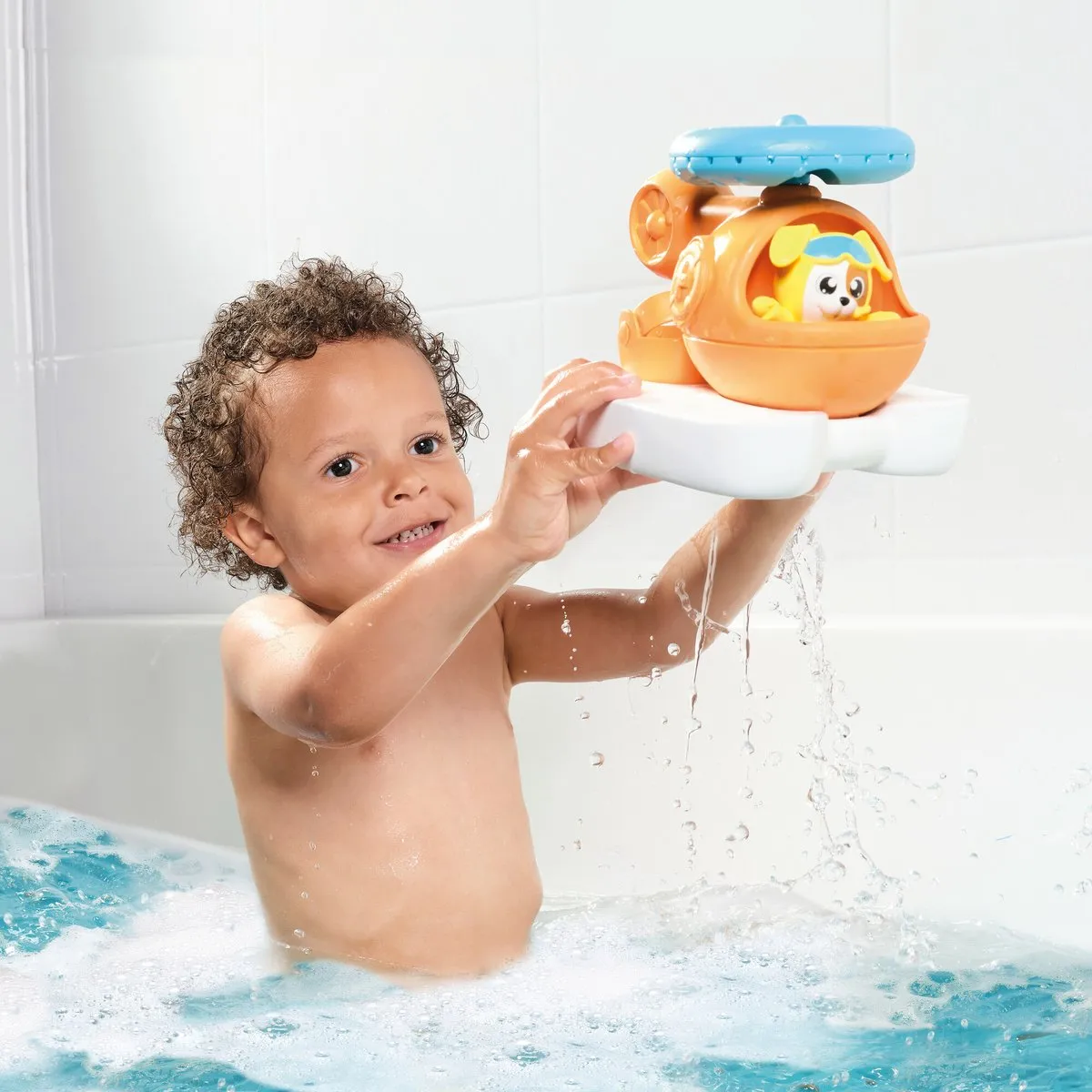 Tomy Splash & Rescue Helikopter E73305 - Oranje