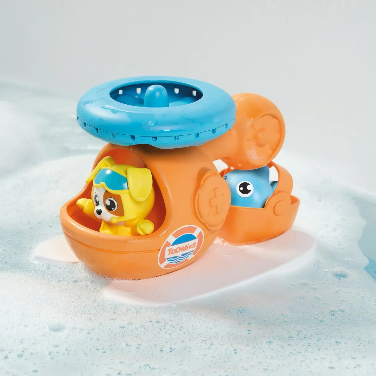 Tomy Splash & Rescue Helikopter E73305 - Oranje