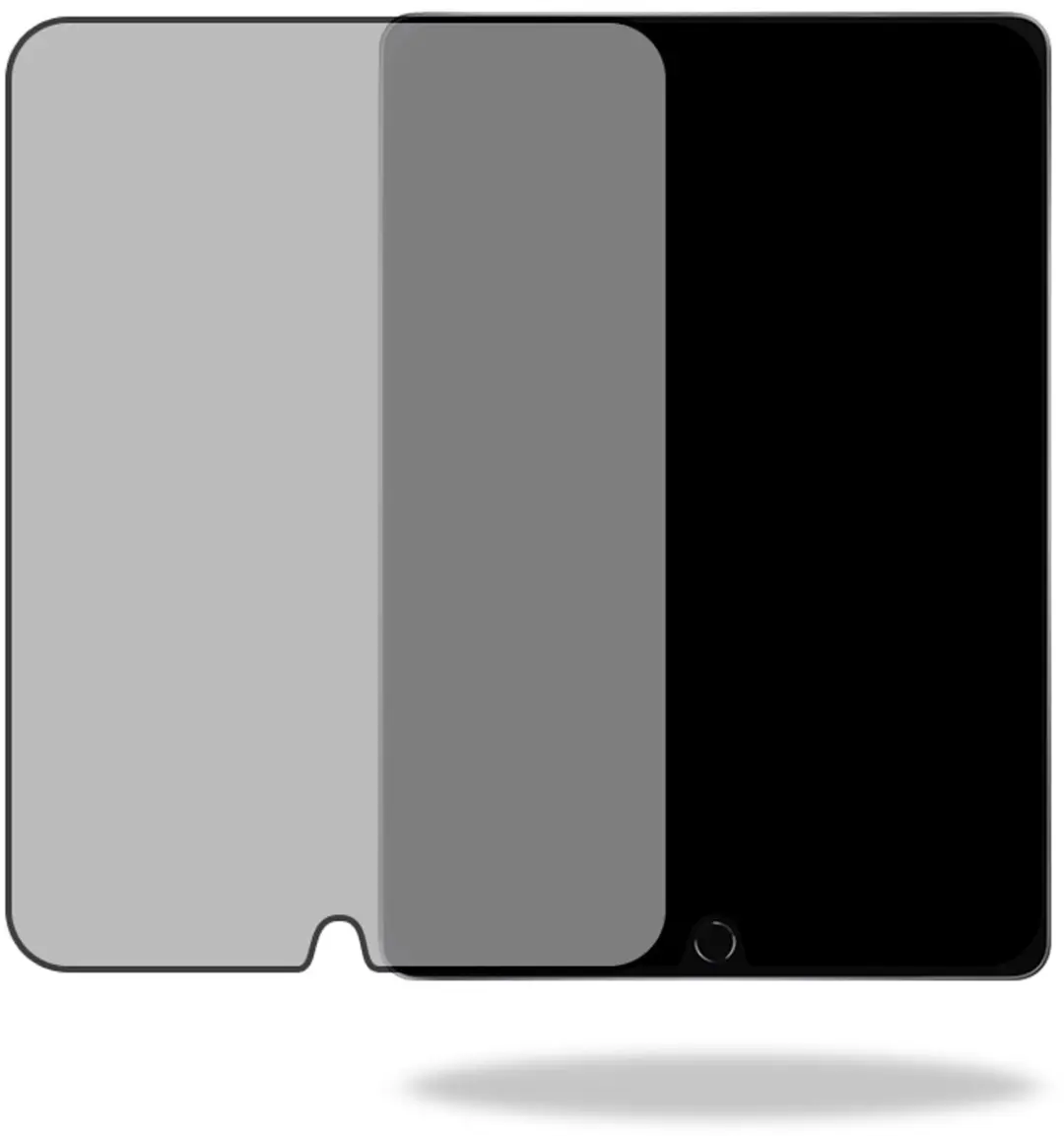 Mobilize iPad 11 (2025) Screenprotector Privacy - Zwart