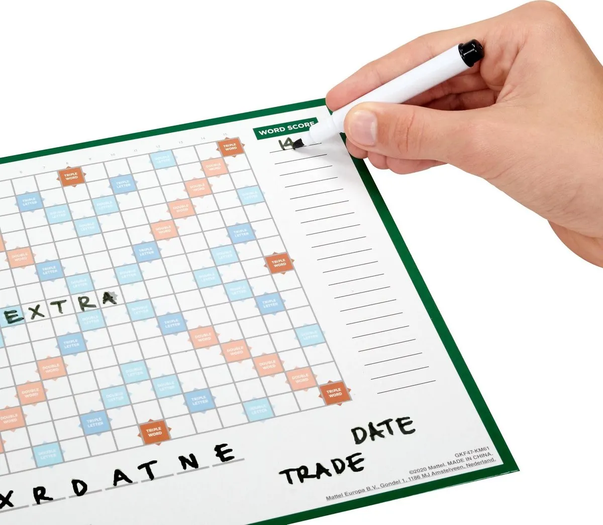Mattel Games Scrabble Duplicate NL - 2-6 Spelers